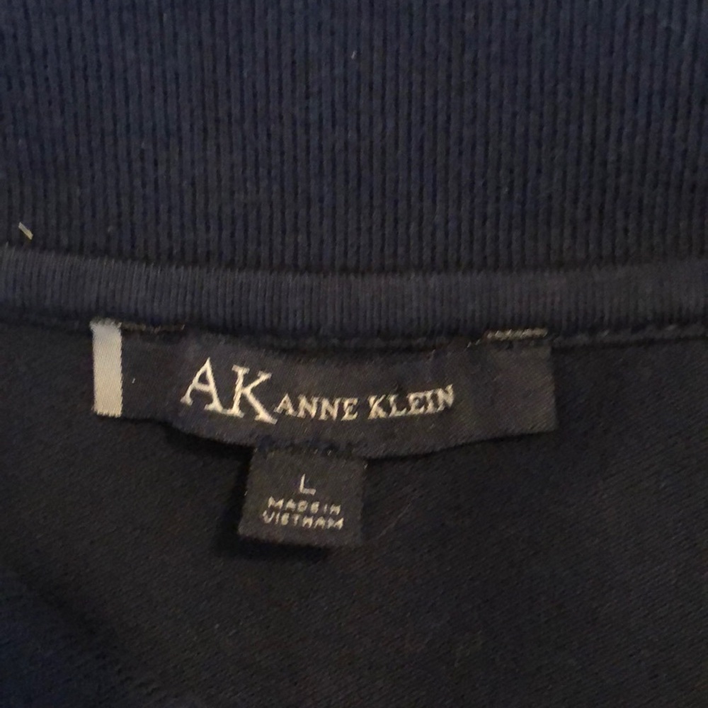 AK Anne Kline Size L Slip Dress Dark Blue